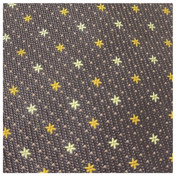 😎Executive Collection by Tom James Brown Silk Tie😎 - Picture 10 of 10